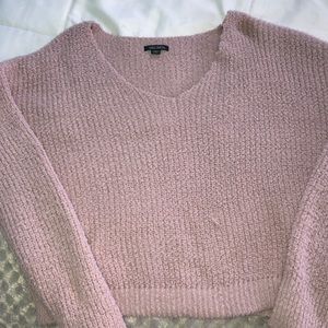 Pink sweater